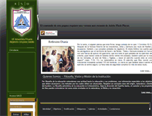 Tablet Screenshot of colegioadventistaaoc.org